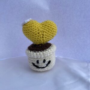 Handmade Smiley Heart Pot