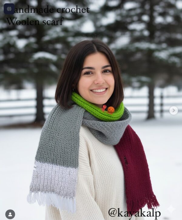 Woolen Cowl Scarf