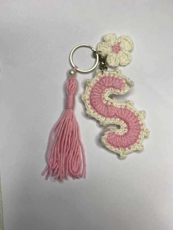 Custom letter "S" Keychain