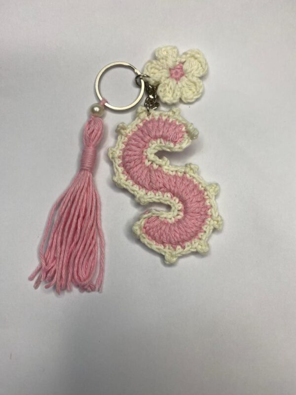 Custom letter "S" Keychain