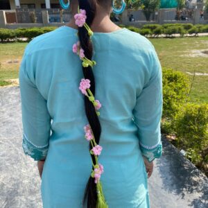 Crochet dori flower paranda