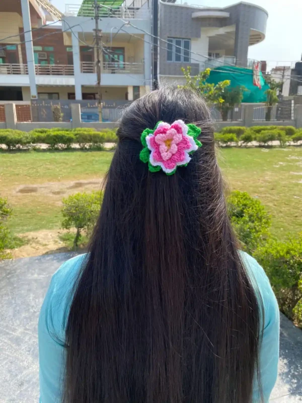 Handmade Lotus hairpin