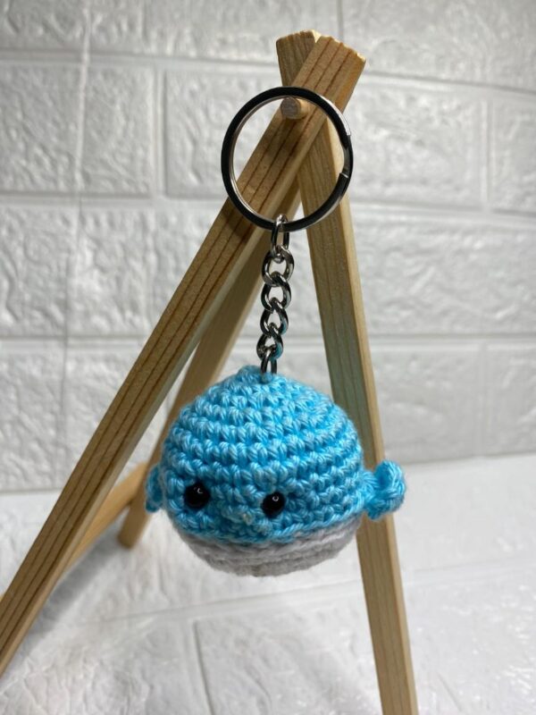 Handmade crochet  keychain