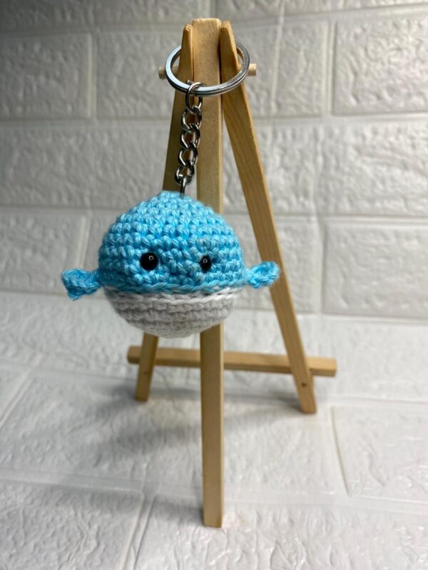 Handmade crochet  keychain