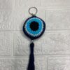 Evil Eye crochet  keychain