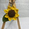 Sunflower keychain